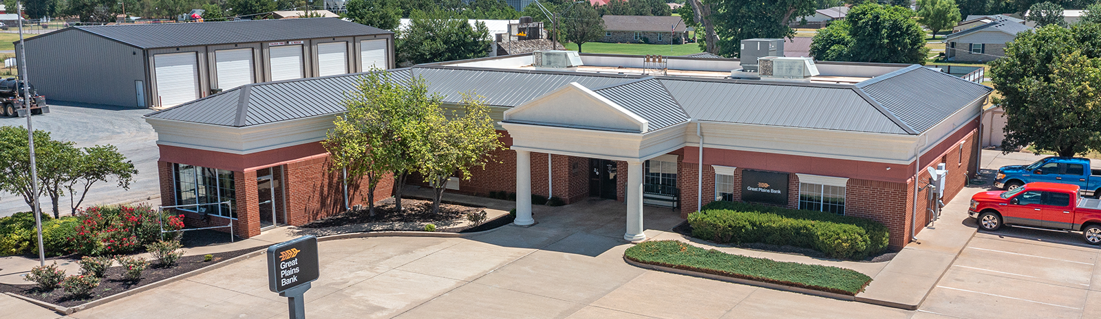 Taloga branch building