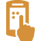 Touch phone icon